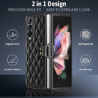 Electorplated Leather Soft Shell For Samsung Galaxy S23 Ultra Z Flip3/4 Fold3/4 Series - {{ shop_name}} varyfun