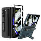 Samsung Galaxy Z Fold5 Full Inclusive Case with Pen Holder and Stand - mycasety2023 Mycasety