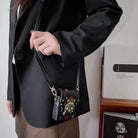 Luxury Leather Mini Phone Backpack Design For Samsung Galaxy Z Flip4 Flip3 5G - {{ shop_name}} varyfun