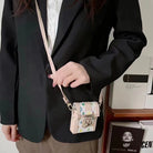 Luxury Leather Mini Phone Backpack Design For Samsung Galaxy Z Flip4 Flip3 5G - {{ shop_name}} varyfun