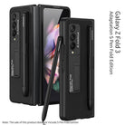 Luxury Leather Cover With Pen Slot Holder For Samsung Galaxy Z Fold 3 5G - {{ shop_name}} varyfun