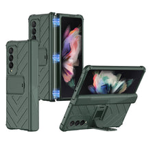 Load image into Gallery viewer, 2022 Magnetic Armor All-included Protective Cover With Hinge Holder For Samsung Galaxy Z Fold 3 5G - {{ shop_name}} varyfun

