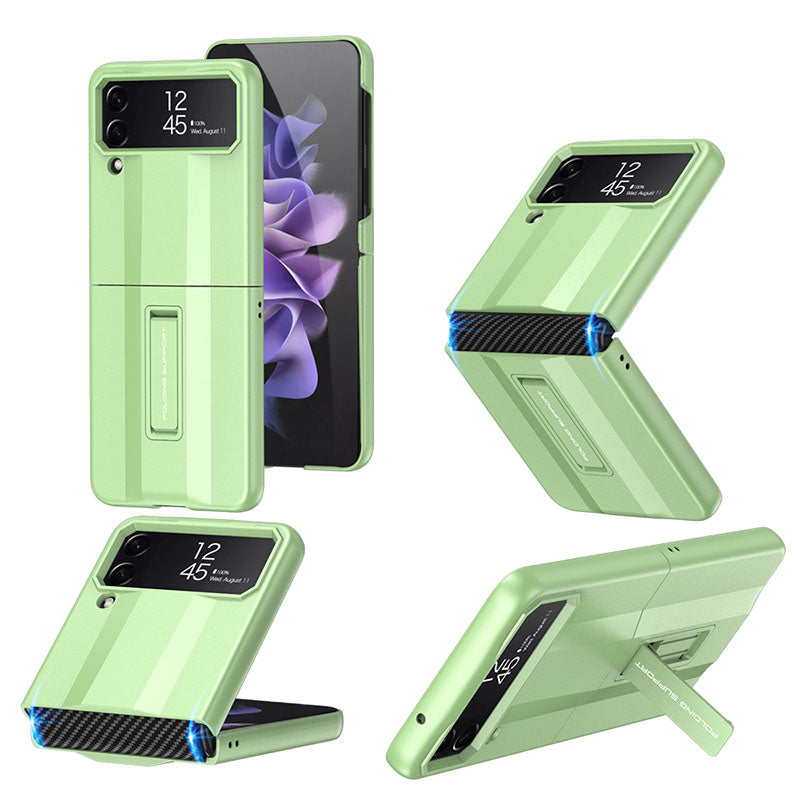 NEWEST Ultra-thin Frosted Magnetic Stand Cover For Samsung Galaxy Z Flip 4 5G - {{ shop_name}} varyfun