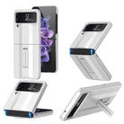 NEWEST Ultra-thin Frosted Magnetic Stand Cover For Samsung Galaxy Z Flip 4 5G - {{ shop_name}} varyfun
