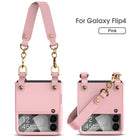 Exquisite Handbags Fashion Style Cover For Samsung Galaxy Z Flip3 Flip4 5G With Back Screen Protector - {{ shop_name}} EasyOutdoor