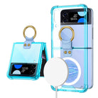 Galaxy Z Flip3 Flip4 Magnetic MagSafe Airbag Anti-fall Wireless Charging Phone Case - {{ shop_name}} Dealggo.com