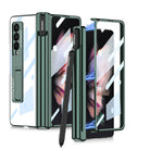 Galaxy Z Fold4 Fold3 | Magnetic Pen Holder Folding Bracket shell Privacy Film Integration Case - {{ shop_name}} Dealggo.com