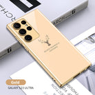 Luxury Plating Anti-knock Protection Tempered Glass Case For Samsung Galaxy S21 S22 S23 Plus Ultra - {{ shop_name}} varyfun
