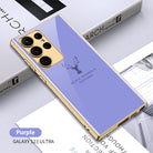 Luxury Plating Anti-knock Protection Tempered Glass Case For Samsung Galaxy S21 S22 S23 Plus Ultra - {{ shop_name}} varyfun
