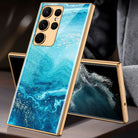 Luxury Plating Anti-knock Protection Tempered Glass Case For Samsung Galaxy S21 S22 S23 Plus Ultra - {{ shop_name}} varyfun