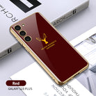 Luxury Plating Anti-knock Protection Tempered Glass Case For Samsung Galaxy S21 S22 S23 Plus Ultra - {{ shop_name}} varyfun