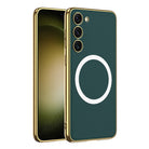 Magnetic Magsafe Leather Soft Case for Samsung Galaxy S23 Ultra Plus - mycasety2023 Mycasety