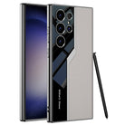 Electroplated Leather Anti-fall Protective Phone Case For Samsung Galaxy S24 S23 Ultra Plus - {{ shop_name}} varyfun