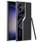 Electroplated Leather Anti-fall Protective Phone Case For Samsung Galaxy S24 S23 Ultra Plus - {{ shop_name}} varyfun