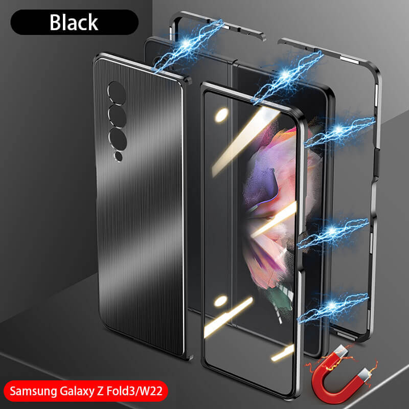 2022 Samsung Magnetic Double-Sided Protection Tempered Glass Phone Case - {{ shop_name}} varyfun