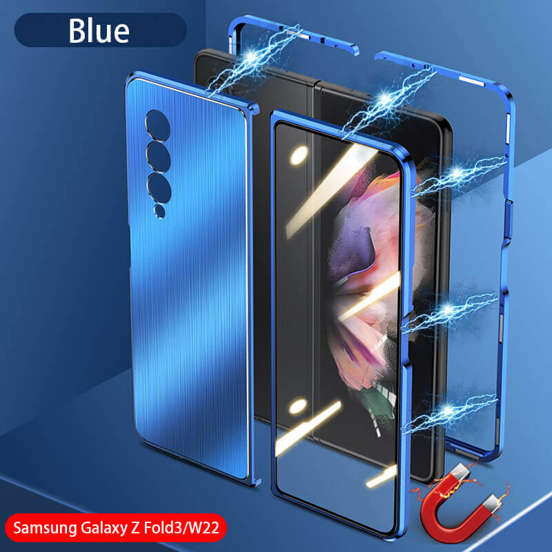 2022 Samsung Magnetic Double-Sided Protection Tempered Glass Phone Case - {{ shop_name}} varyfun