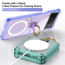Load image into Gallery viewer, Galaxy Z Flip3 Flip4 Magnetic MagSafe Airbag Anti-fall Wireless Charging Phone Case - {{ shop_name}} Dealggo.com
