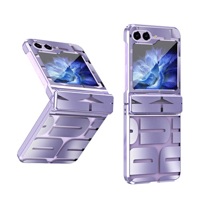 Phantom Plating Phone Case For Samsung Galaxy Z Flip5 Flip4 Flip3 5G