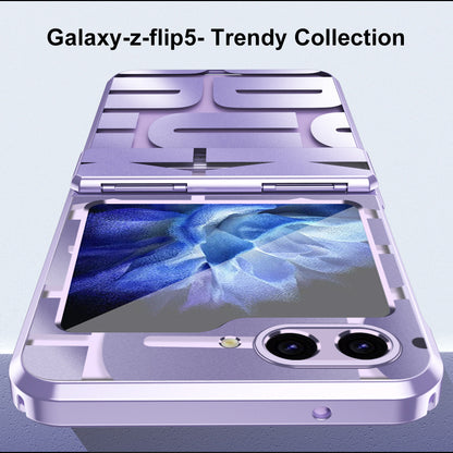 Phantom Plating Phone Case For Samsung Galaxy Z Flip5 Flip4 Flip3 5G