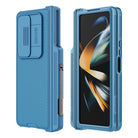 Samsung Galaxy Z Fold 4 5G CamShield Holder Case with S Pen Slot - GiftJupiter
