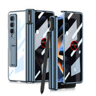 Galaxy Z Fold4 Fold3 | Magnetic Pen Holder Folding Bracket shell Privacy Film Integration Case - {{ shop_name}} Dealggo.com