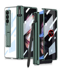 Galaxy Z Fold4 Fold3 | Magnetic Pen Holder Folding Bracket shell Privacy Film Integration Case - {{ shop_name}} Dealggo.com