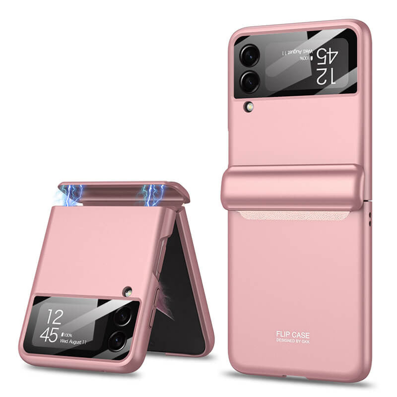 2022 Magnetic All-included Shockproof Plastic Hard Cover For Samsung Galaxy Z Flip 3 5G - {{ shop_name}} varyfun