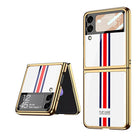 Luxury Limited Edition Plating Frame Anti-knock Protection Glass Case For Samsung Galaxy Z Flip3 - {{ shop_name}} varyfun