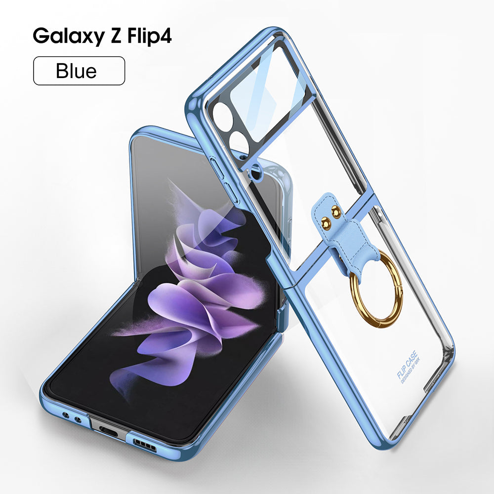 Phantom Plating Anti-Drop Case For Samsung Galaxy Z Flip3 Flip4 - {{ shop_name}} Dealggo.com