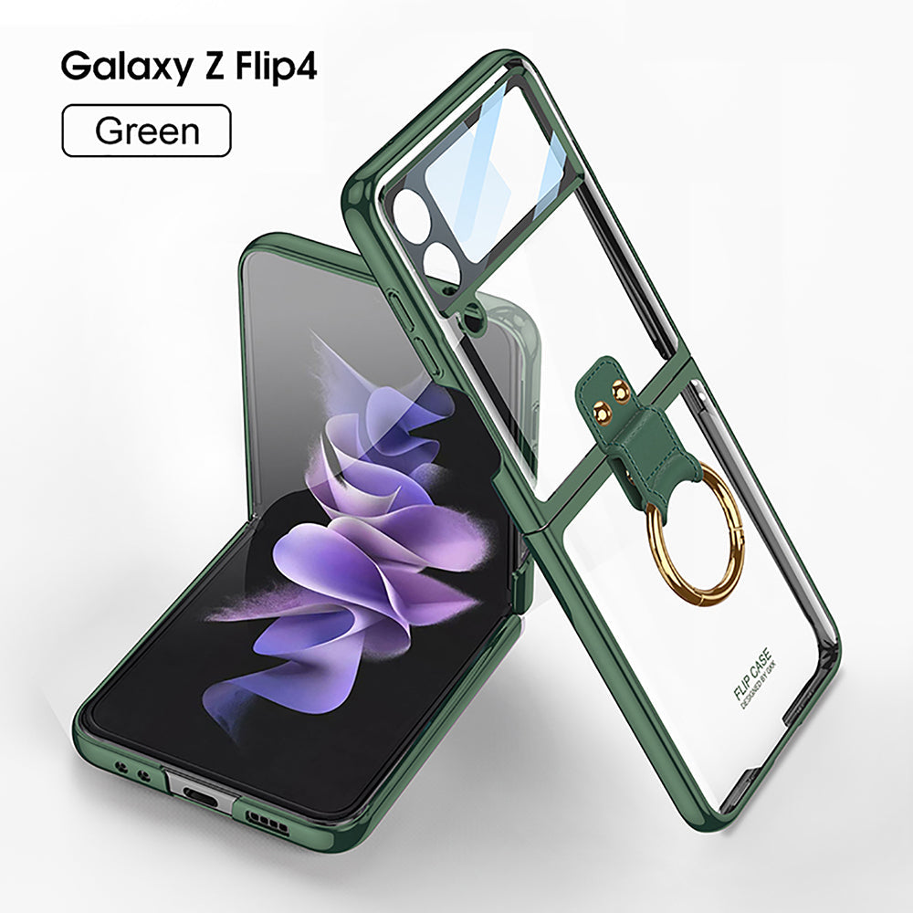 Phantom Plating Anti-Drop Case For Samsung Galaxy Z Flip3 Flip4 - {{ shop_name}} Dealggo.com