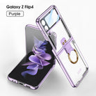 Phantom Plating Anti-Drop Case For Samsung Galaxy Z Flip3 Flip4 - {{ shop_name}} Dealggo.com
