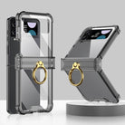 Galaxy Z Flip4 Flip3 | Airbag Ring Hinge Phone Case - {{ shop_name}} Dealggo.com