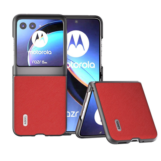 Motorola Razr 40 Ultra Moto Razr 2023 40Ultra Case Luxury Leather Folding Shockproof Cover - mycasety2023 Mycasety