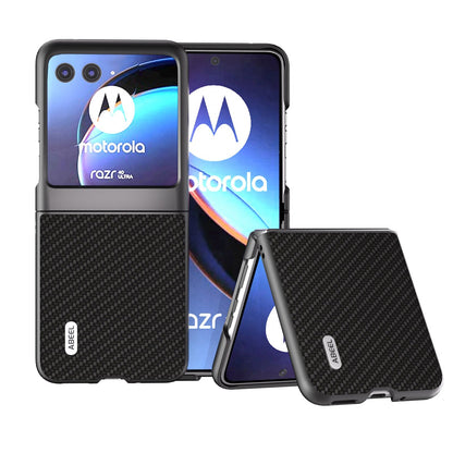 Motorola Razr 40 Ultra 2023 Case Luxury Carbon Fiber Pattern Cover - mycasety2023 Mycasety