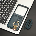 Motorola Razr 40 Ultra New Anti-Shock Business Leather Wristband Cover Case - mycasety2023 Mycasety