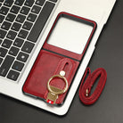 Motorola Razr 40 Ultra New Anti-Shock Business Leather Wristband Cover Case - mycasety2023 Mycasety