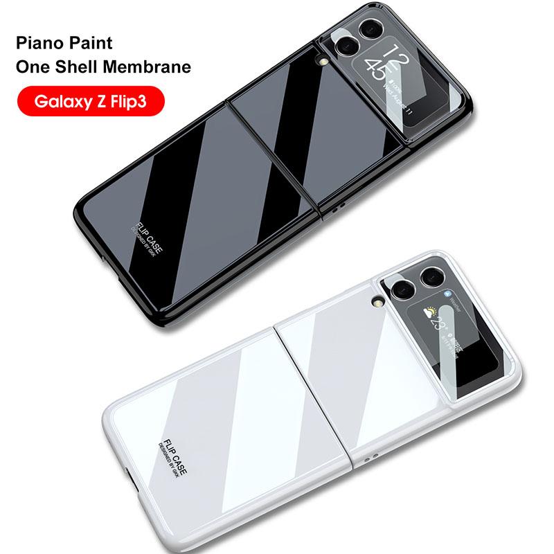 Piano Paint Shell Film Integrated Case For Samsung Galaxy Z Flip3 - {{ shop_name}} varyfun
