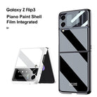 Piano Paint Shell Film Integrated Case For Samsung Galaxy Z Flip3 - {{ shop_name}} varyfun