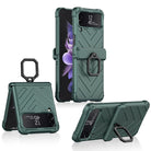 Magnetic Armor Ring Holder Case For Samsung Galaxy Z Flip3 5G - {{ shop_name}} Dealggo.com