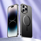 Magnet Magnetic Case Wireless Charge For IPhone 14 Pro Max Case 14 TPU Cover Shockproof Metal Frame Phone Case - mycasety2023 Mycasety