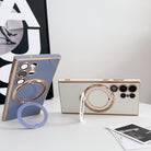 Magneto Plated Magsafe Lens Protector Film Case for Samsung - mycasety2023 Mycasety