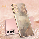 2021 Luxury Plating Pattern Camera All-inclusive Electroplating Process Case For Samsung S21 S21 Plus S21 Ultra - {{ shop_name}} EasyOutdoor