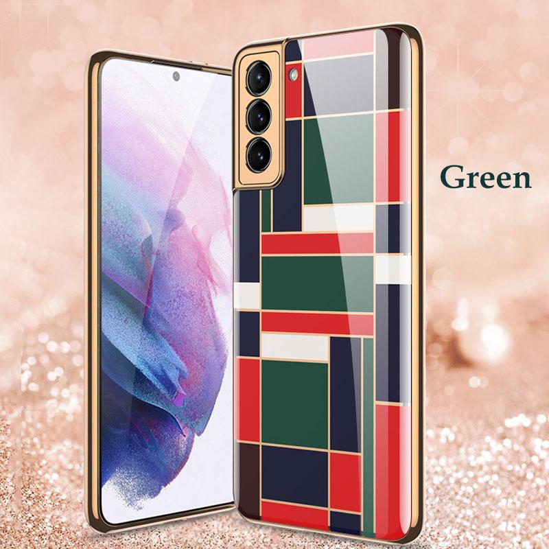 2021 Luxury Plating Pattern Camera All-inclusive Electroplating Process Case For Samsung S21 S21 Plus S21 Ultra - {{ shop_name}} EasyOutdoor