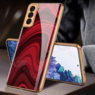 2021 Fashion Plating Pattern Camera All-inclusive Electroplating Process Case For Samsung S21 S21 Plus S21 Ultra - {{ shop_name}} varyfun