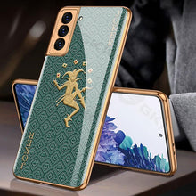 Load image into Gallery viewer, 2021 Fashion Plating Pattern Camera All-inclusive Electroplating Process Case For Samsung S21 S21 Plus S21 Ultra - {{ shop_name}} varyfun
