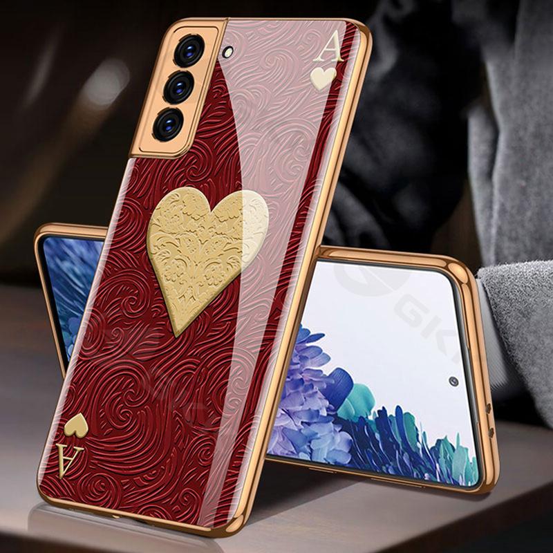 2021 Fashion Plating Pattern Camera All-inclusive Electroplating Process Case For Samsung S21 S21 Plus S21 Ultra - {{ shop_name}} varyfun
