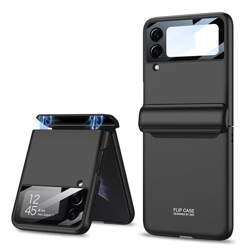 2022 Magnetic All-included Shockproof Plastic Hard Cover For Samsung Galaxy Z Flip 3 5G - {{ shop_name}} varyfun