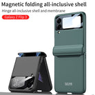 2022 Magnetic All-included Shockproof Plastic Hard Cover For Samsung Galaxy Z Flip 3 5G - {{ shop_name}} varyfun