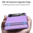2022 Magnetic All-included Shockproof Plastic Hard Cover For Samsung Galaxy Z Flip 3 5G - {{ shop_name}} varyfun