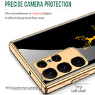Deer Totem Electroplated Stained Glass Phone Case For Samsung - mycasety2023 Mycasety